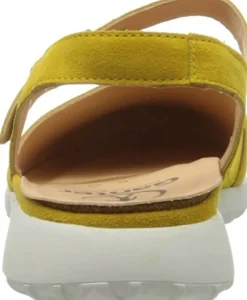 Ganter Klassische Sandalen gelb-Damen Sandalen