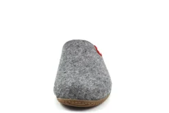 Living Kitzbühel Klassische Sandalen grau-Damen Hausschuhe