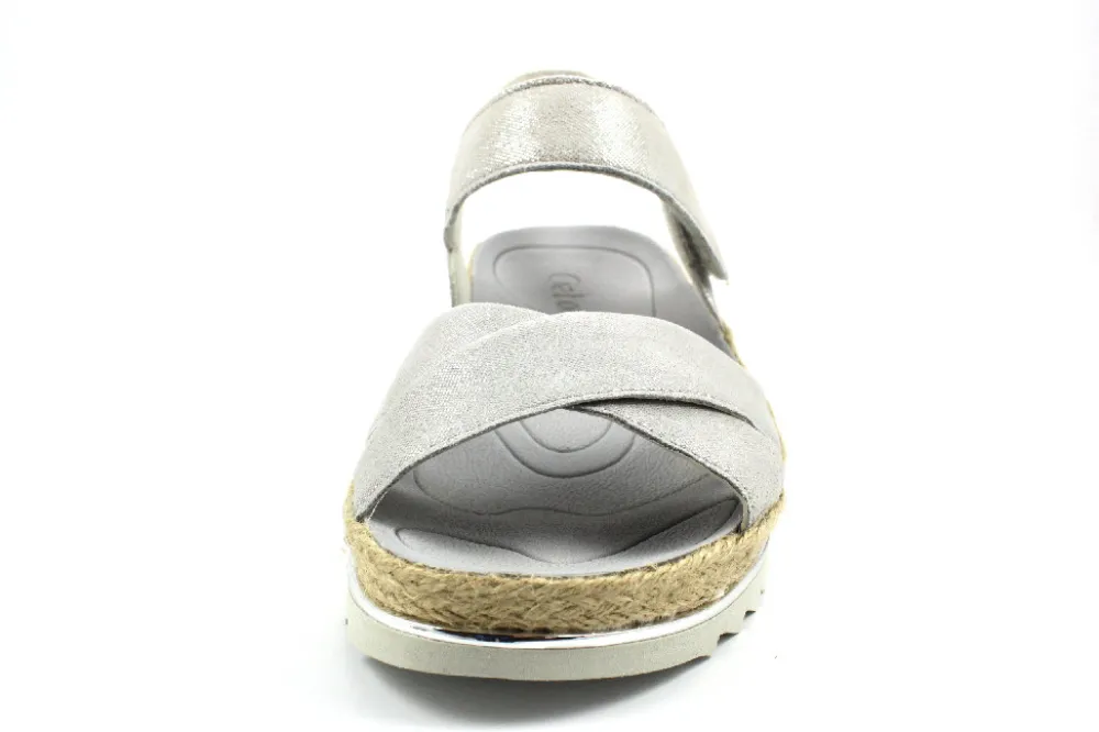 Gabor Klassische Sandalen grau-Damen Sandalen