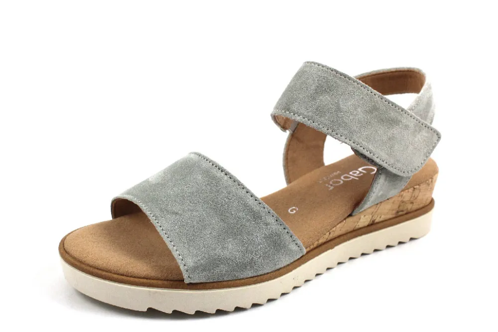 Gabor Klassische Sandalen grün-Damen Sandalen