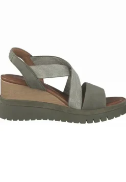 Tamaris Klassische Sandalen khaki Woms Sandals-Damen Sandalen