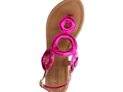 Lazamani Klassische Sandalen lila/pink-Damen Sandalen