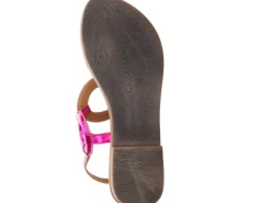 Lazamani Klassische Sandalen lila/pink-Damen Sandalen