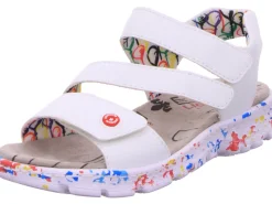 Rieker Klassische Sandalen weiss-Damen Sandalen