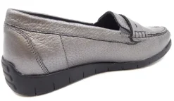 Waldläufer Klassische Slipper grau-Damen Slipper