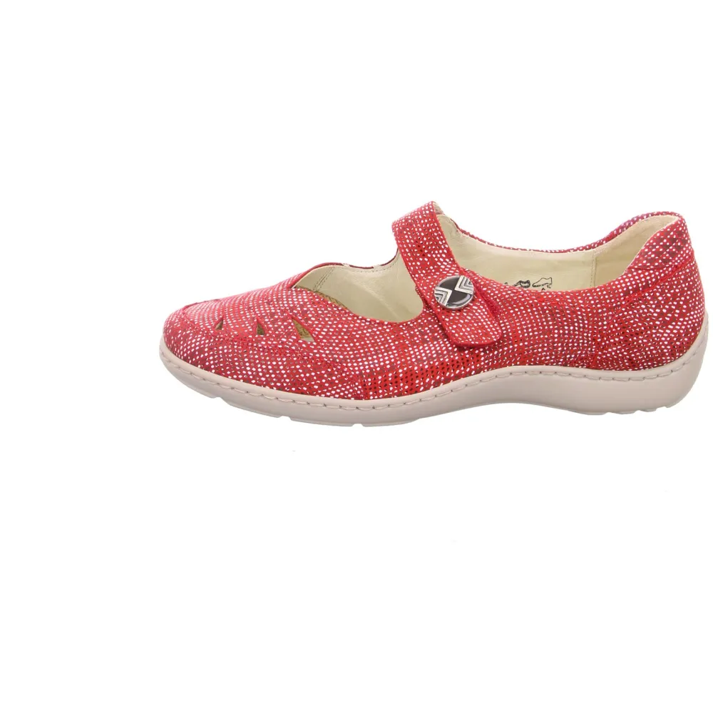 Waldläufer Klassische Slipper rot-Damen Slipper