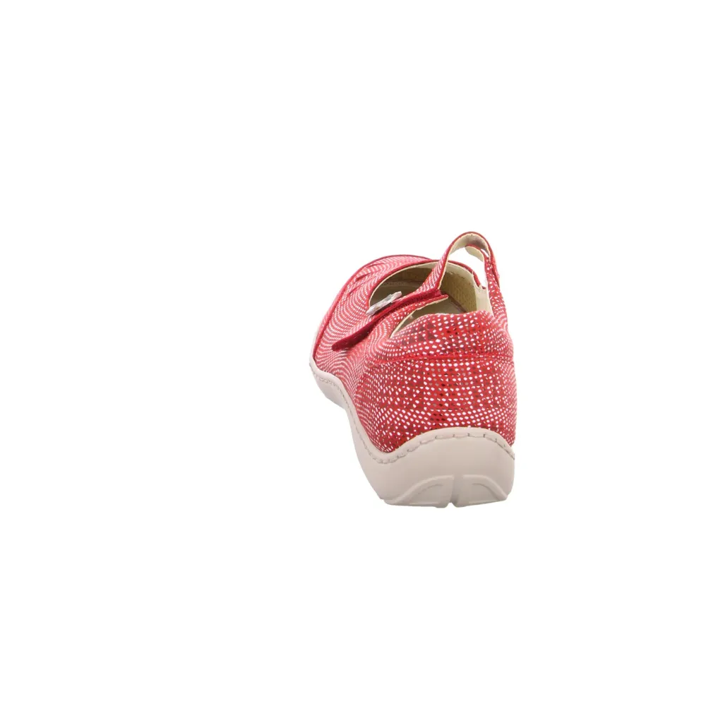 Waldläufer Klassische Slipper rot-Damen Slipper