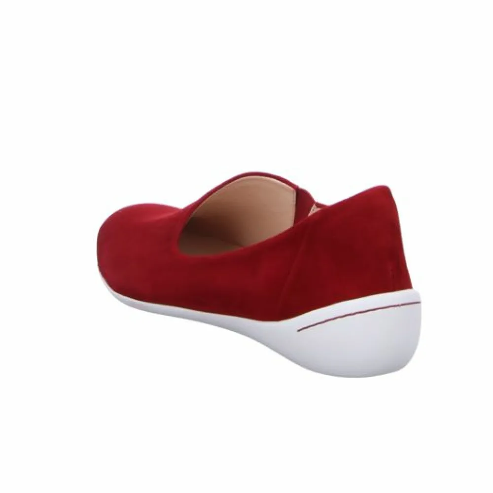Think Klassische Slipper rot CUGAL-Damen Slipper