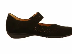 Mephisto Klassische Slipper schwarz-Damen Slipper