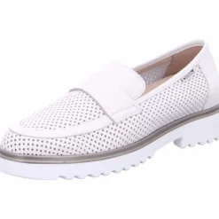 Mephisto Klassische Slipper weiss 1330-Damen Slipper