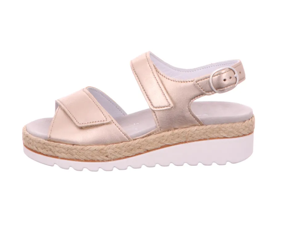 Semler Komfort Sandalen beige-Damen Sandalen