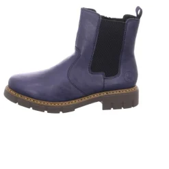 Rieker Komfort Sandalen blau-Damen Sandalen