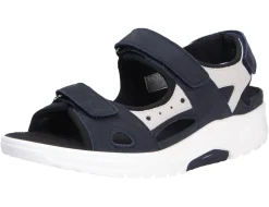 Waldläufer Komfort Sandalen blau 707002-Damen Sandalen