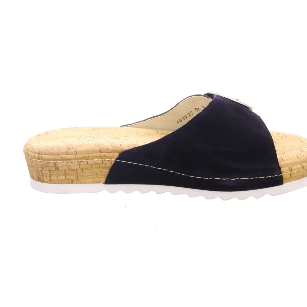 Waldläufer Komfort Sandalen blau Amelie-Damen Sandalen