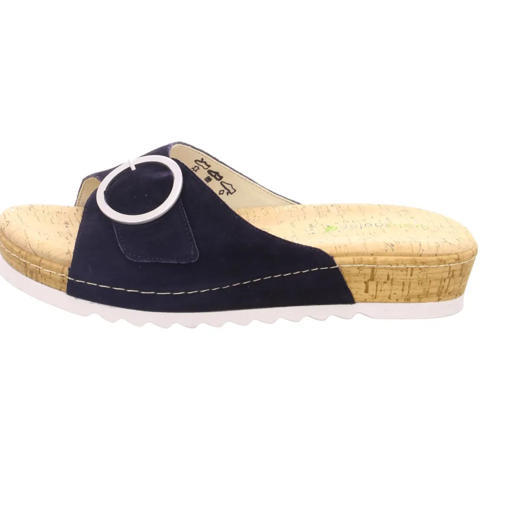 Waldläufer Komfort Sandalen blau Amelie-Damen Sandalen