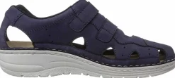 Berkemann Komfort Sandalen blau Slipper-Damen Sandalen