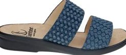 Ganter Komfort Sandalen blau Sonnica-Damen Sandalen