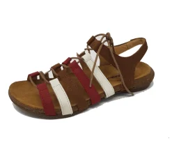 El Naturalista Komfort Sandalen braun-Damen Sandalen