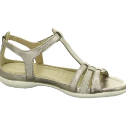 Ecco Komfort Sandalen grau Flash-Damen Sandalen