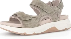 Gabor Komfort Sandalen grün-Damen Sandalen