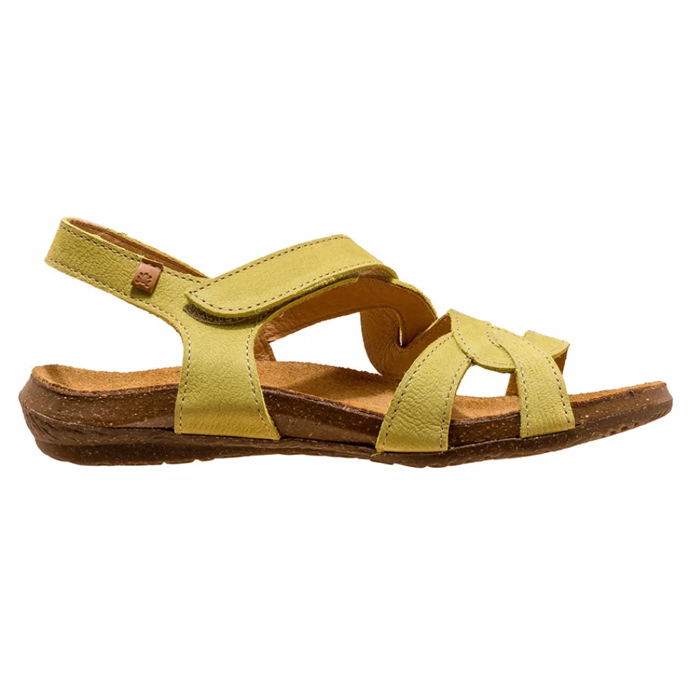 El Naturalista Komfort Sandalen grün-Damen Sandalen