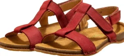 El Naturalista Komfort Sandalen rot-Damen Sandalen