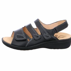 Ganter Komfort Sandalen schwarz Hera schw.-Damen Sandalen