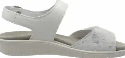 Semler Komfort Sandalen weiss-Damen Sandalen