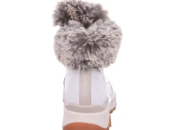 Rieker Komfort Sandalen weiss Schnürstiefelette Evolution, frost white-Damen Stiefel & Stiefeletten