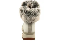 Rieker Komfort Sandalen weiss Schnürstiefelette Evolution, frost white-Damen Stiefel & Stiefeletten