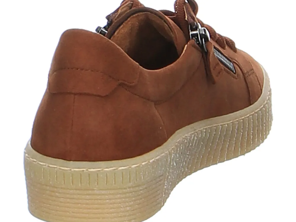 Gabor Komfort Schnürer beige-Damen Sneaker & Schnürer