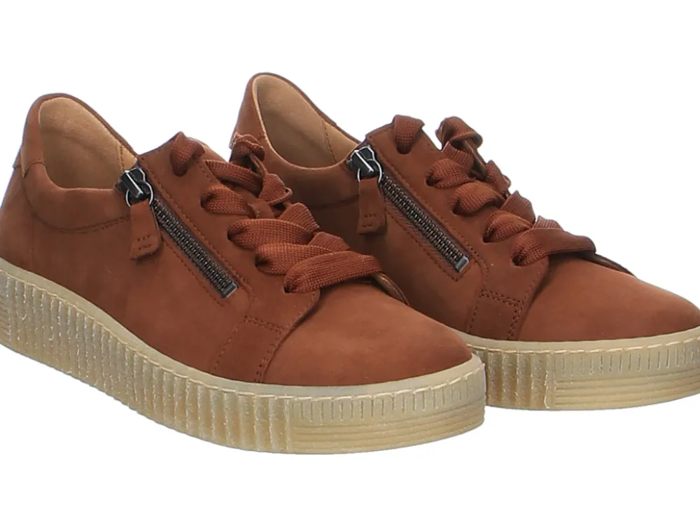 Gabor Komfort Schnürer beige-Damen Sneaker & Schnürer