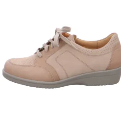Ganter Komfort Schnürer beige Inge-Damen Sneaker & Schnürer