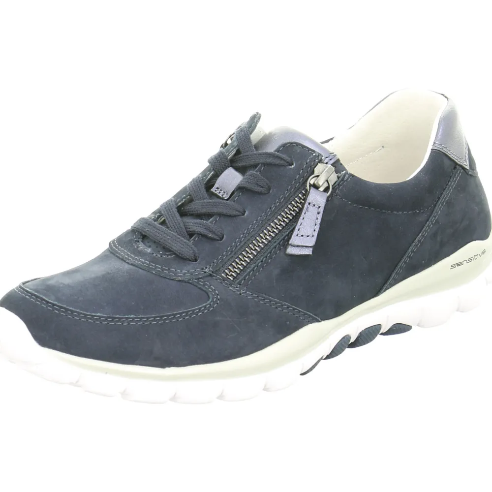 Gabor Komfort Schnürer blau-Damen Sneaker & Schnürer