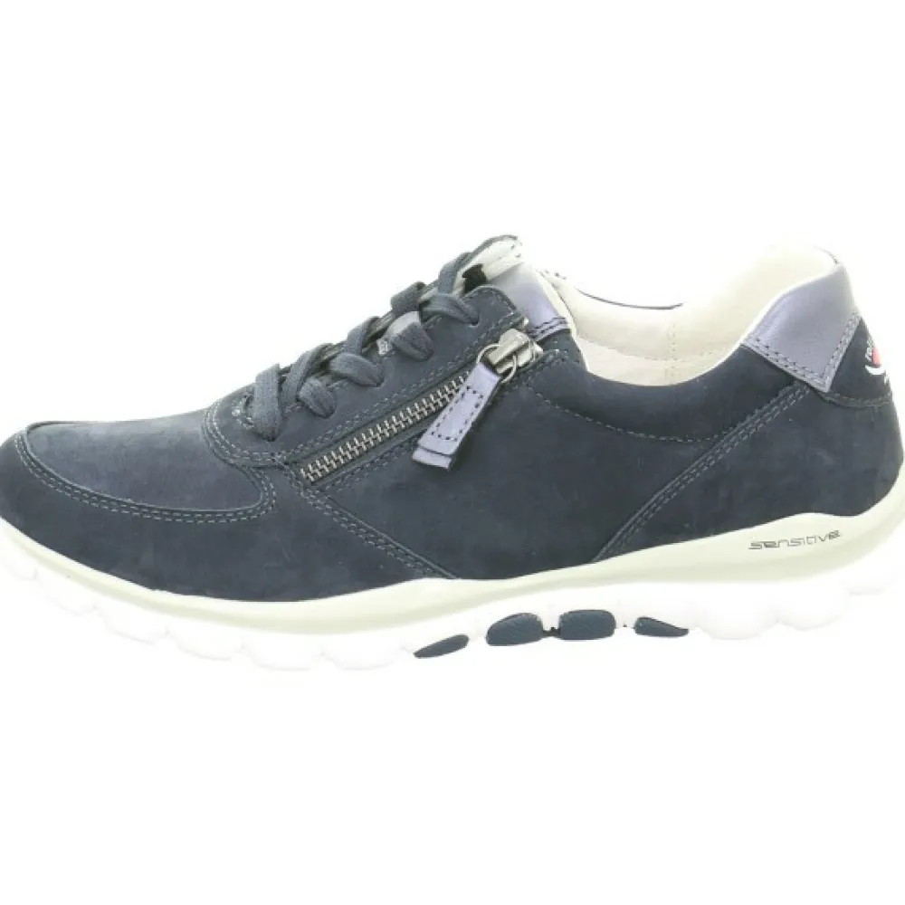 Gabor Komfort Schnürer blau-Damen Sneaker & Schnürer