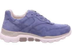 Gabor Komfort Schnürer blau 8698626-Damen Sneaker & Schnürer
