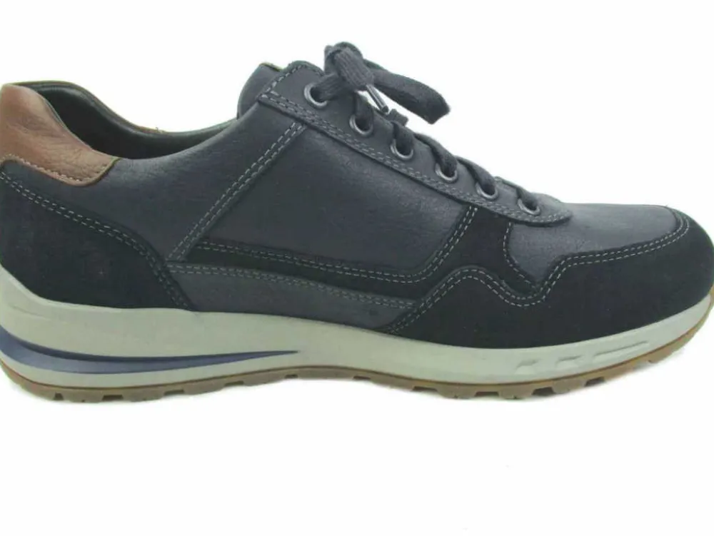 Mephisto Komfort Schnürer blau Bradley Blau-Herren Sneaker & Schnürer