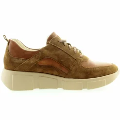 Lloyd Komfort Schnürer braun 735011 302 142 Damen Sneaker Lou Braun-Damen Sneaker & Schnürer
