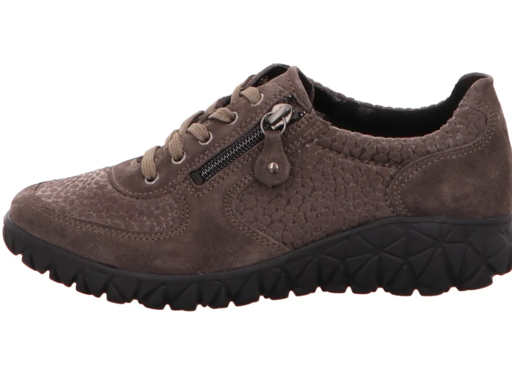 Waldläufer Komfort Schnürer braun HAVY-SOFT-Damen Sneaker & Schnürer