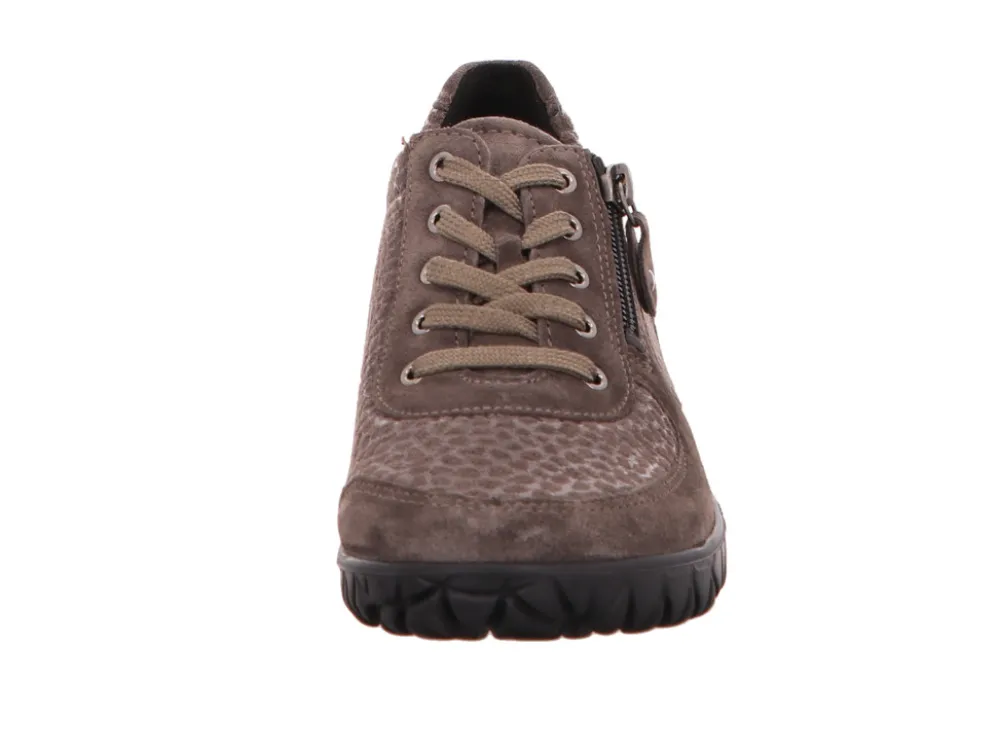 Waldläufer Komfort Schnürer braun HAVY-SOFT-Damen Sneaker & Schnürer