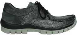 Wolky Komfort Schnürer grau Fly Winter-Damen Sneaker & Schnürer