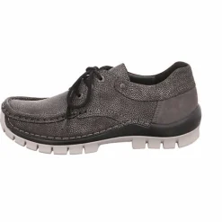 Wolky Komfort Schnürer grau Fly Winter-Damen Sneaker & Schnürer