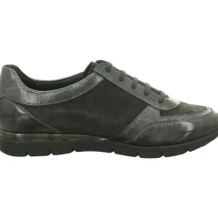 Semler Komfort Schnürer grau pepper/graphit-Damen Sneaker & Schnürer
