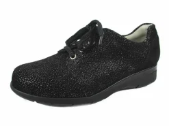 Waldläufer Komfort Schnürer schwarz-Damen Sneaker & Schnürer