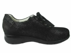 Waldläufer Komfort Schnürer schwarz-Damen Sneaker & Schnürer