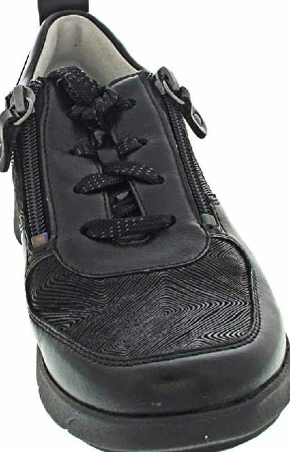 Waldläufer Komfort Schnürer schwarz-Damen Sneaker & Schnürer