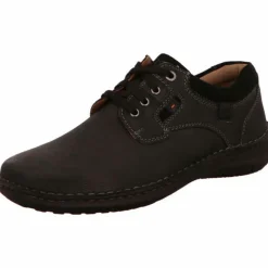 Josef Seibel Komfort Schnürer schwarz-Herren Sneaker & Schnürer