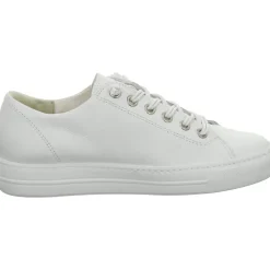 Paul Green Komfort Schnürer weiss white/silver-Damen Sneaker & Schnürer