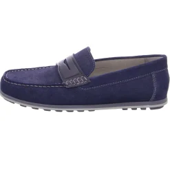 Geox Komfort Slipper blau-Herren Slipper
