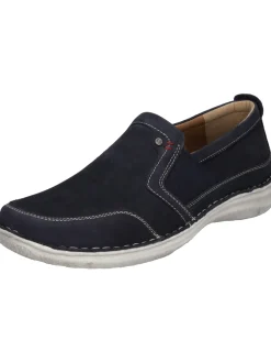 Josef Seibel Komfort Slipper blau-Herren Slipper